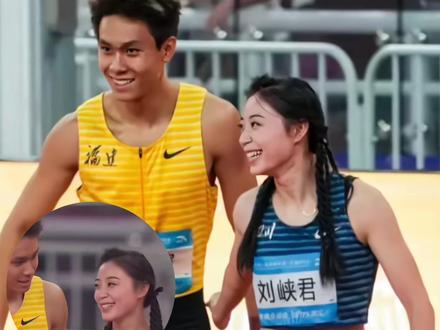 四川甜妹刘峡君晋级女子百米决赛再谈赛场亲吻撒糖“名场面”