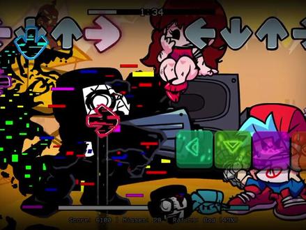 #fnf
错误化坦克兵(三阶段)
由于我第一次玩错误化,所以打开了无敌模式