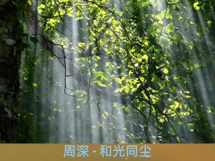《和光同尘》
不为盛名而来,不为低谷而去。