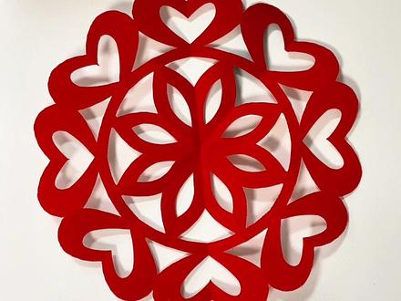 写数字2就能剪漂亮的窗花,过年了和孩子一起试试吧#亲子手工 #幼儿手工 #儿童创意手工 #儿童剪纸 #幼儿创意手工