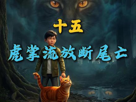 《猫武士・疑云重重⑮》大快人心!虎掌被流放断尾惨死 虎掌被蓝星流放,断尾被黄牙亲手毒死!#猫武士 #疑云重重 #冒险故事 #动物小说 #大快人心