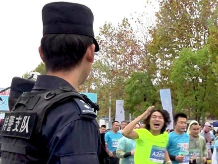 11月12日,#2023遵义新蒲半程马拉松 开跑,1500余人保驾护航~