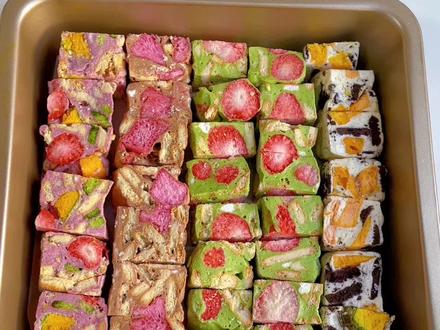 原来做雪花酥只要微波炉一分钟即可#雪花酥 #雪花酥教程 #雪花酥呀雪花酥 #雪花酥材料 #自制雪花酥