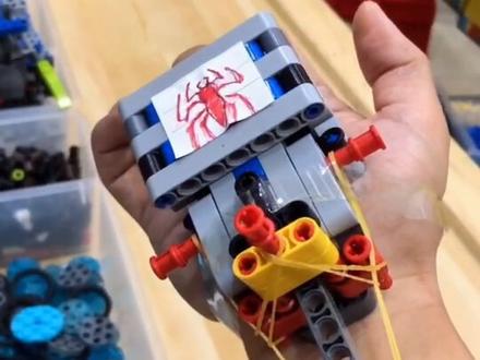 #乐高 蜘蛛侠发射器 @抖音小助手 您的蜘蛛侠已到货,请您签收#DOU上热门
