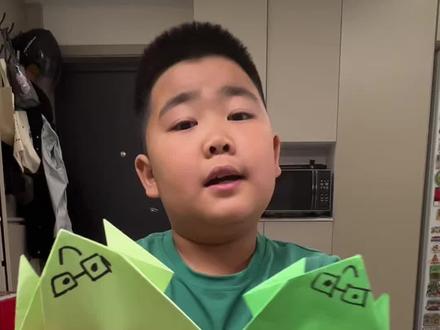 简单又好玩的小青蛙折纸,特别简单,保证一学就会。#真实生活分享计划 #折纸教程 #手工折纸教程 #儿童折纸 #折纸教程视频