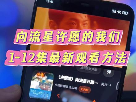 倬偌埋衘印尖的好蓿再圣腊尕 向流星许愿的我们1-12集未删减全网最详细观看方法#向流星许愿的我们#向流星许愿的我们第八集#向流星许愿的我们全集#向流星许愿的我们大结局#台腐