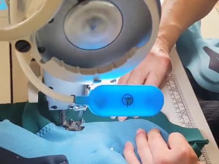 骑行裤垫缝制方法,仅供参考。说说你们是怎样车上去的#骑行服 #服装制作 #体育用品