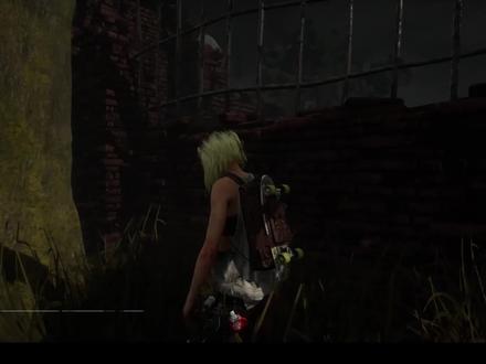 溜屠夫,不是一朝一夕的。尽量去靠卡视野躲避屠夫。#游戏日常 #游戏 #黎明杀鸡 #黎明杀机