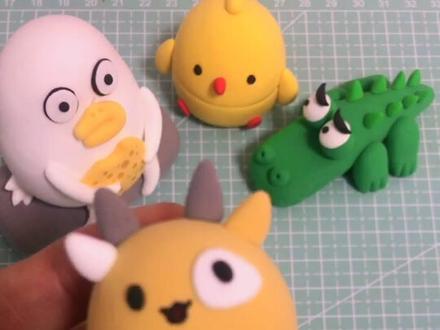 用超轻粘土教你做十二生肖:牛~@抖音小助手