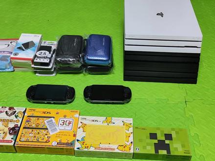 四台任天堂3ds(2ds)限定版,太帅了全是情怀