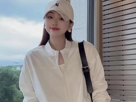 韩系简约休闲套装女2026年夏季新款纯色长袖外套防晒衫短裤两件套@DOU+小助手 @DOU+上热门 @抖音小助手