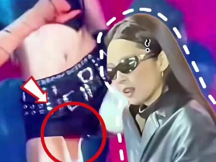 你注意到 Jennie 在跳舞时腿上的血迹了吗?