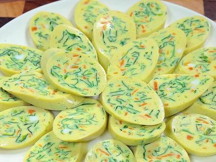 今天做了蔬菜肠,好看还好吃#蔬菜肠