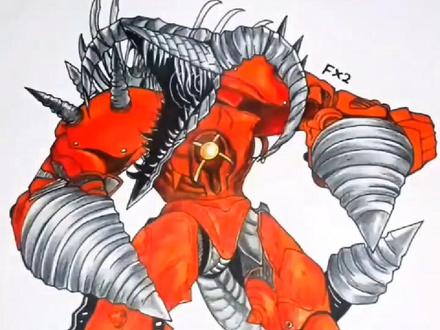 今天画一个升级版泰坦电钻人#泰坦电钻人 #绘画过程 #简笔画教程