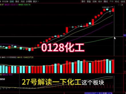0127化工接下来怎么走 #股票#财经#化工#磷化工