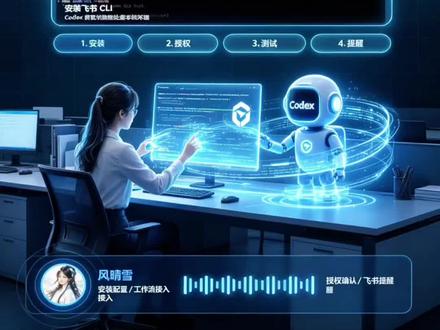 codex 丝滑办公体验 codex用飞书 cli 工具包接入办公工作流,丝滑协作,你值得尝试!#codex #ai开发学习 #智能体 #飞书cli