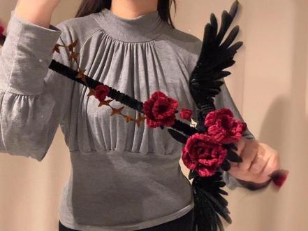 你们要的玫瑰西洋剑教程来了#手工diy#玫瑰#西洋剑#礼物