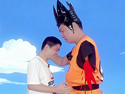 当孙悟饭为救路飞断了一臂 #海贼王 #航海王 #搞笑配音 #一人分饰多角 #超能演剧情大赛