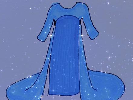 艾莎公主的长裙#简笔画 @抖音小助手 @DOU+小助手