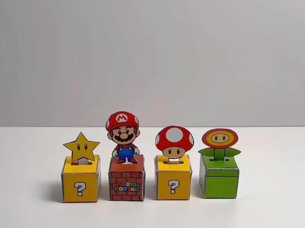 快来玩马里奥桌面迷你压压乐👉不仅能弹跳,还能当桌面摆件~图纸直接打印就能玩!超治愈✨10分钟轻松搞定!跟我一起动手做起来吧~#马里奥 #手工 #手工教程 #自制玩具 #手工diy