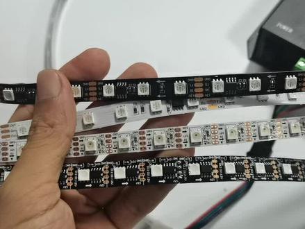 #幻彩灯带编程教程 #幻彩灯带控制器接线图详解 #断点续传的幻彩怎么接线 我对IC记得有点混乱了,因为我只用1934,说错的莫怪。