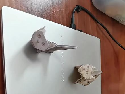 阿米嘎蒂朵喵喵#折纸猫#阿米嘎蒂朵喵喵歌