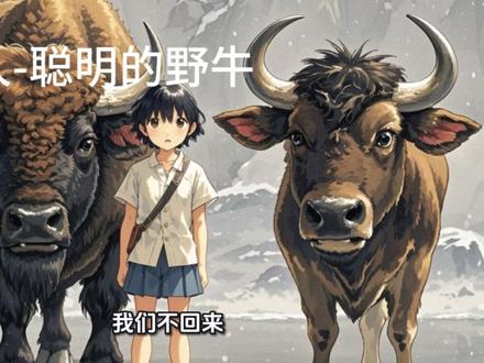 稻草人-聪明的野牛 #稻草人 #快乐读书吧 #聪明的野牛