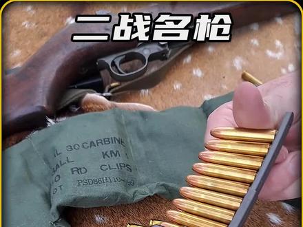 必须要认识的二战名枪 #军事科普 #军事爱好者 #武器科普