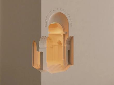 宫殿石膏壁灯详细施工教程来喽!#壁灯 #设计 #设计师 #商业空间设计 #新型材料