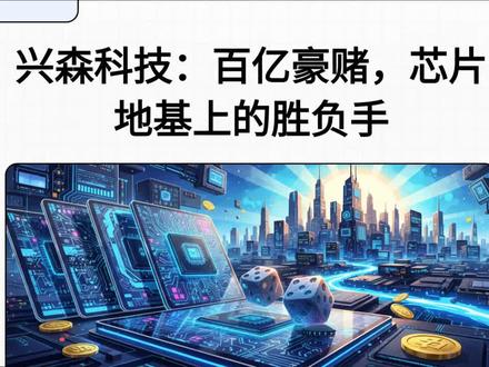 兴森科技:百亿豪赌,芯片地基上的胜负手 #兴森科技 #芯片 #AI #股票 #投资