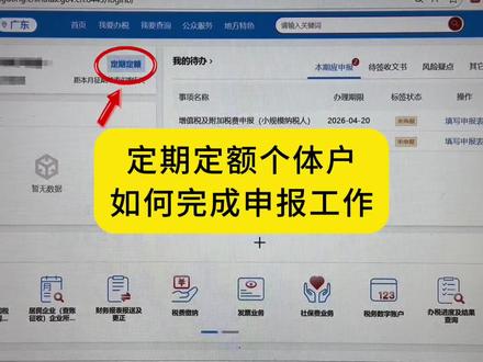 个体工商户定期定额如何完成各项申报工作?申报流程和填报方法来了#个体户 #定期定额 #个体户怎么交税 #会计