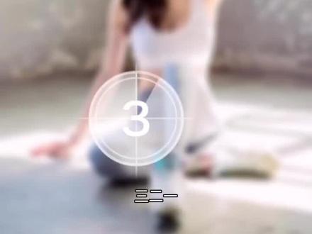 在抖音里收藏音乐,去剪映里编辑,贴纸321那个要跟音乐对齐,做时稍微麻烦一点儿。