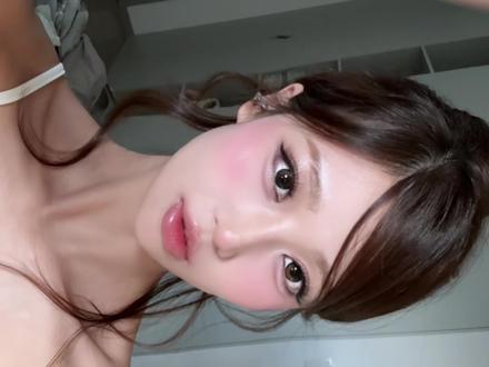 韩系ABC亚裔感小猫妆容🐈⬛。#美妆教程 #纯欲混血感 #韩妆 #美妆分享 #甜妹韩妆