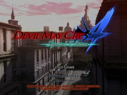 4K60鬼泣4特别版xbox版本:新增角色可用,画质流畅度喜人之四 #鬼泣4