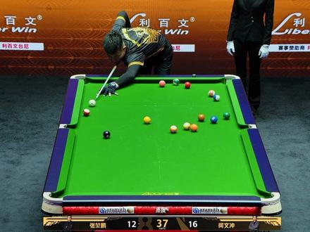 你觉得在如今的顶尖球员当中 谁的极限杆法运用的比较好? #张堃鹏 #清台思路 #复盘 #台球 #青年创作者成长计划