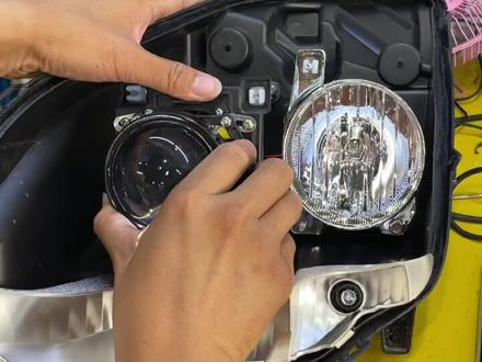 北斗星X5升级亿耀LED双光透镜,大灯升级全过程#汽车灯光升级 #北斗星x5改灯 #led双光透镜