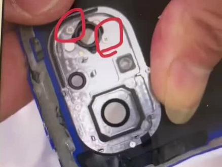 荣耀50镜框拆解教程