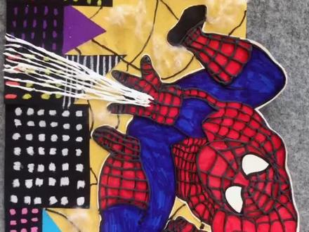 粘土蜘蛛侠🕷️#创意美术 手差点废掉🤪