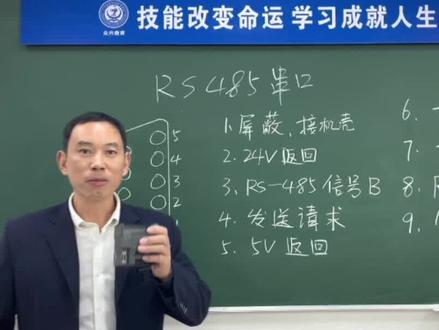 西门子plc 485 通讯接口#plc #西门子 #工控自动化