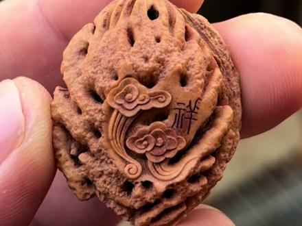 #非遗守护人 #桃核 #桃核雕刻 祥云教程