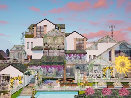 明日之后双人花园建筑内饰分享,用了一个终焉花园礼盒,教程前面已经发啦#明日之后 #明日之后建筑