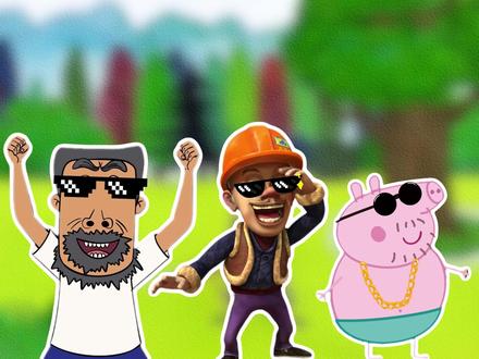 动画片里的三位隐藏大佬 #翻斗花园 #熊出没 #小猪佩奇 #大佬