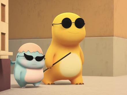 墨镜好帅,就是看不见路 #轻漫计划