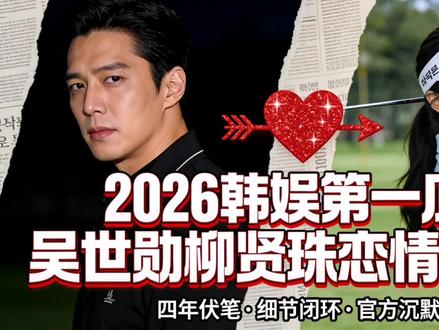 #中视频伙伴计划 #吴世勋柳贤珠恋情
#2026韩娱第一瓜
#吴世勋恋情实锤了吗@抖音创作小助手