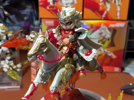 布鲁可新品马超乘岁包驹组合版上手 #布鲁可英雄无限 #马超 #新品上架