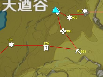 【璃月宝箱全收集】天遒谷(1) 共26个(965-990)成就数967 原神璃月碧水原+抿林+琼玑野+云来海+璃沙郊 宝箱全收集攻略 岩之印获取途径 #游戏日常 #荒梦藏虞渊 #原神攻略
