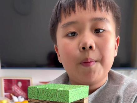 我的世界三层小楼积木#磁力方块积木 #我的世界磁力小方块玩具 #我的世界#minecraft #我的世界磁力积木