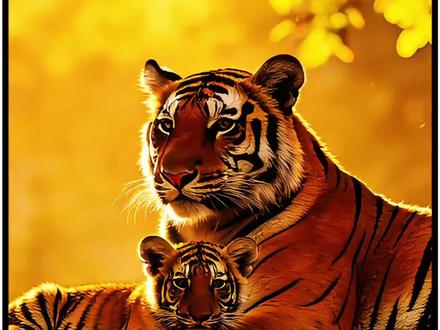 第一集:出生虎崽不怕蟒,凶猛不止一点点#老虎 #动物母爱 #动物幼崽 #猫科动物 #森林之王