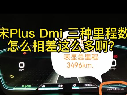 宋Plus Dm—i 三种里程数为何相差这么大?