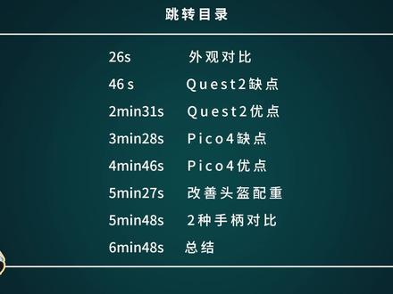 你会选1000多款应用的Quest2还是更轻的pico4呢?游戏爱好者对2款头显详细使用评测#vr #quest2 #虚拟现实 #科技好物